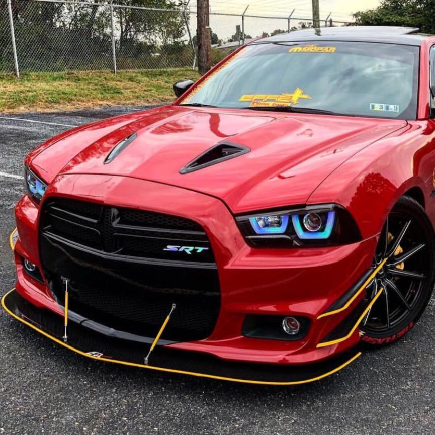 2011-2014 Dodge Charger Spec-D RGBW Color-Chasing LED DRL Boards LED headlight kit AutoLEDTech Oracle Lighting Trendz Flow Series RGBHaloKits OneUpLighting Morimoto