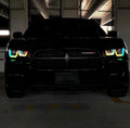 2011-2014 Dodge Charger Spec-D RGBW Color-Chasing LED DRL Boards LED headlight kit AutoLEDTech Oracle Lighting Trendz Flow Series RGBHaloKits OneUpLighting Morimoto