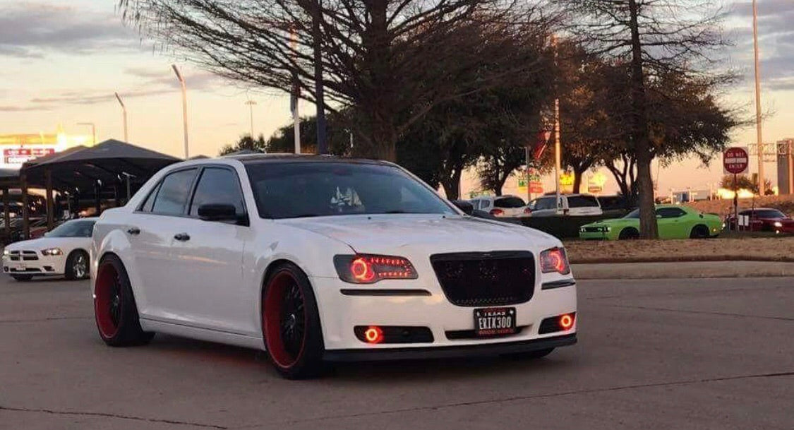 2011-2023 Chrysler 300 C SRT RGBW Color-Chasing LED DRL Boards LED headlight kit AutoLEDTech Oracle Lighting Trendz Flow Series RGBHaloKits OneUpLighting Morimoto