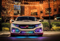 Color-Changing LED Grill Lighting Strips Kit (RGB RGBW Flow Series) LED headlight kit AutoLEDTech Oracle Lighting Trendz Flow Series RGBHaloKits OneUpLighting Morimoto