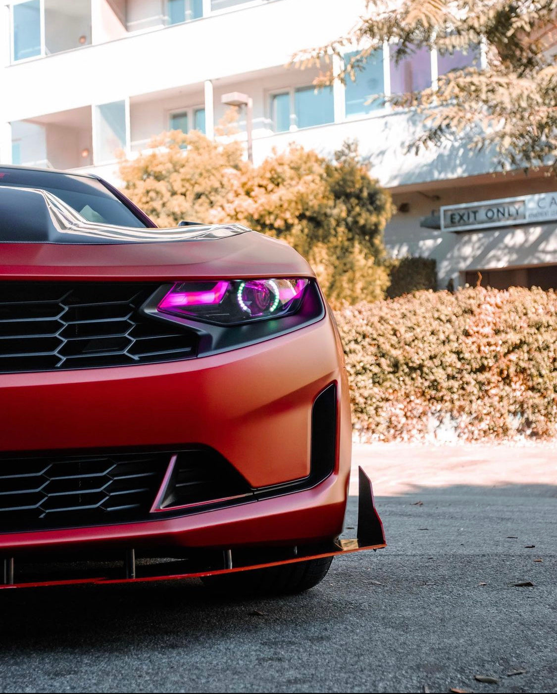 2019-2023 Chevrolet Camaro LS LT RGBW Color-Chasing LED DRL Tube Kit LED headlight kit AutoLEDTech Oracle Lighting Trendz Flow Series RGBHaloKits OneUpLighting Morimoto