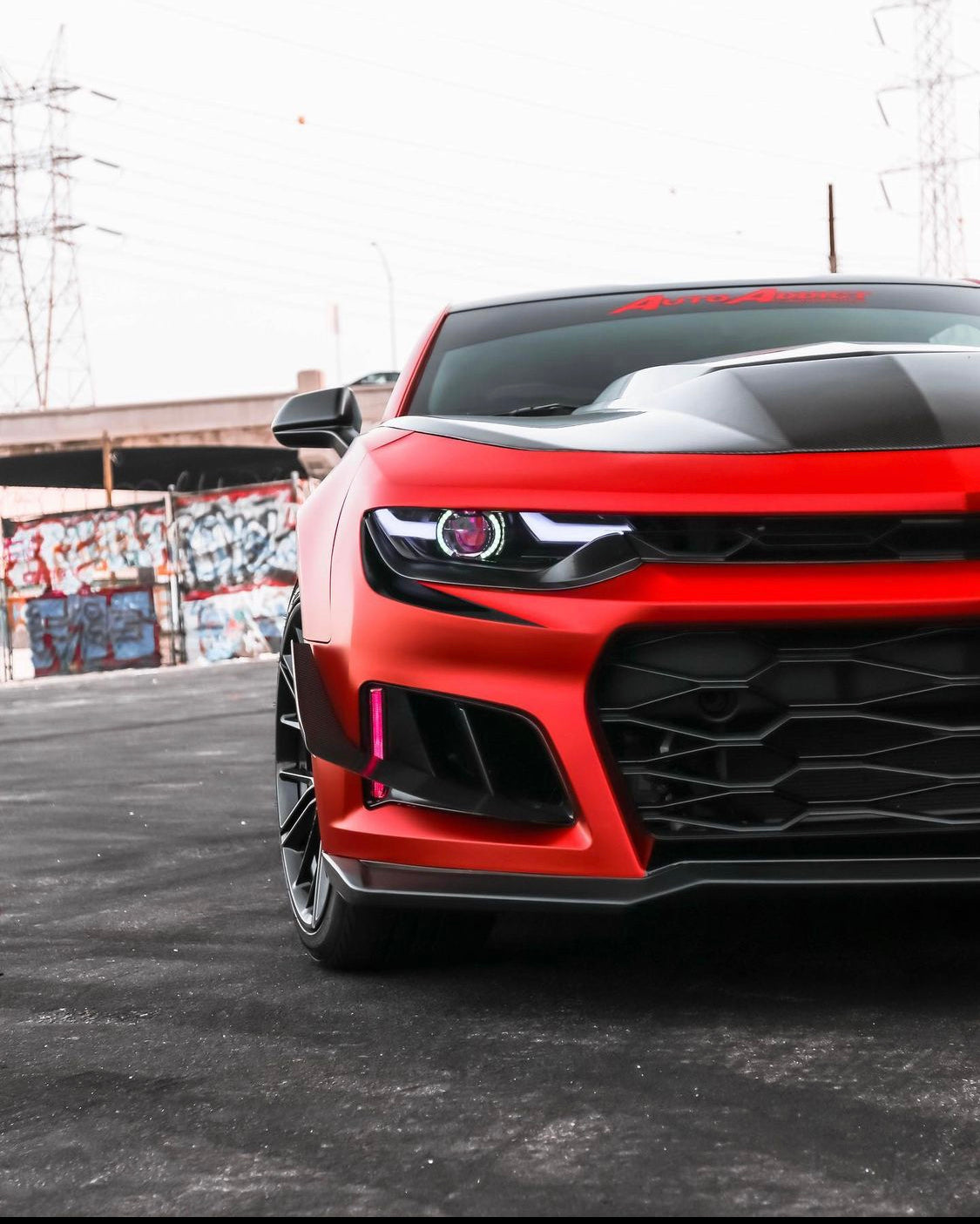 2019-2023 Chevrolet Camaro LS LT RGBW Color-Chasing LED DRL Tube Kit LED headlight kit AutoLEDTech Oracle Lighting Trendz Flow Series RGBHaloKits OneUpLighting Morimoto