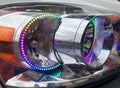 2006-2008 Dodge Ram Color-Chasing Halo Kit LED headlight kit AutoLEDTech Oracle Lighting Trendz Flow Series RGBHaloKits OneUpLighting Morimoto