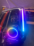 2008-2015 Cadillac CTS & CTS-V RGBW Color-Chasing LED Halo DRL Headlights LED headlight kit AutoLEDTech Oracle Lighting Trendz Flow Series RGBHaloKits OneUpLighting Morimoto
