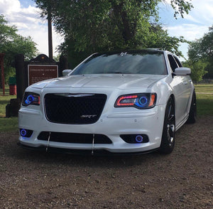 2011-2023 Chrysler 300 C SRT RGBW Color-Chasing LED DRL Boards LED headlight kit AutoLEDTech Oracle Lighting Trendz Flow Series RGBHaloKits OneUpLighting Morimoto