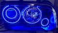 2008-2010 Dodge Charger RGBW Color-Chasing LED Halo Projector Headlights (Flow Series) LED headlight kit AutoLEDTech Oracle Lighting Trendz Flow Series RGBHaloKits OneUpLighting Morimoto