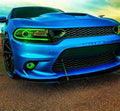 2015-2023 Dodge Charger RGBW Color-Chasing LED DRL Boards (Flow Series) LED headlight kit AutoLEDTech Oracle Lighting Trendz Flow Series RGBHaloKits OneUpLighting Morimoto