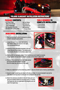 2015-2023 Polaris Slingshot RGB Color-Chasing LED Wheel Ring Lights Kit (Flow Series) LED headlight kit AutoLEDTech Oracle Lighting Trendz Flow Series RGBHaloKits OneUpLighting Morimoto