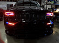 2011-2021 Jeep Grand Cherokee WK2 RGBW Color-Chasing LED DRL Replacement Headlights - Halogen to LED DRL HID Conversion LED headlight kit AutoLEDTech Oracle Lighting Trendz Flow Series RGBHaloKits OneUpLighting Morimoto