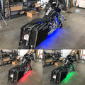 Motorcycle Cruiser Color-Chasing RGB LED Underbody 13-Piece Lighting Kit (Flow Series) LED headlight kit AutoLEDTech Oracle Lighting Trendz Flow Series RGBHaloKits OneUpLighting Morimoto