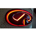 2014-2023 Infiniti Q50 Q60 Q70 Color Changing RGB LED Badge Grill Emblem Logo LED headlight kit AutoLEDTech Oracle Lighting Trendz Flow Series RGBHaloKits OneUpLighting Morimoto