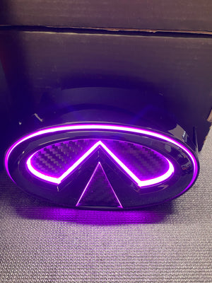 2009-2013 Infiniti G37 G25 Sedan Color Changing RGB LED Badge Grill Emblem Logo LED headlight kit AutoLEDTech Oracle Lighting Trendz Flow Series RGBHaloKits OneUpLighting Morimoto