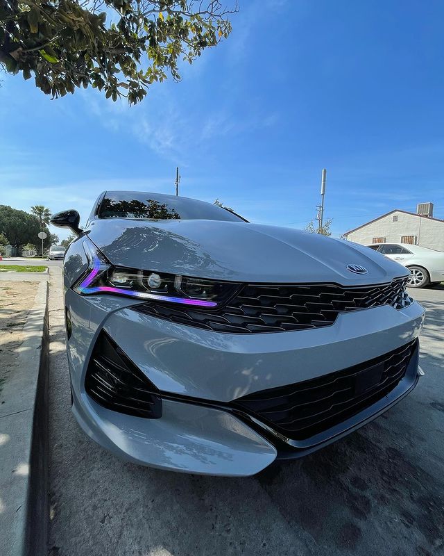 2021+ Kia K5 RGBW Color-Chasing LED DRL Tube Kit LED headlight kit AutoLEDTech Oracle Lighting Trendz Flow Series RGBHaloKits OneUpLighting Morimoto