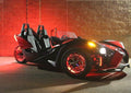 2015-2023 Polaris Slingshot RGB RGBW LED Wheel Ring Lights Kit LED headlight kit AutoLEDTech Oracle Lighting Trendz Flow Series RGBHaloKits OneUpLighting Morimoto