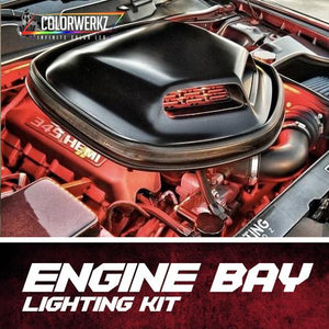 Color-Changing LED Engine Bay Lighting Strips Kit (RGB RGBW Flow Series) LED headlight kit AutoLEDTech Oracle Lighting Trendz Flow Series RGBHaloKits OneUpLighting Morimoto
