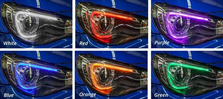 2013-2016 Subaru BRZ RGBW LED DRL Boards LED headlight kit AutoLEDTech Oracle Lighting Trendz Flow Series RGBHaloKits OneUpLighting Morimoto