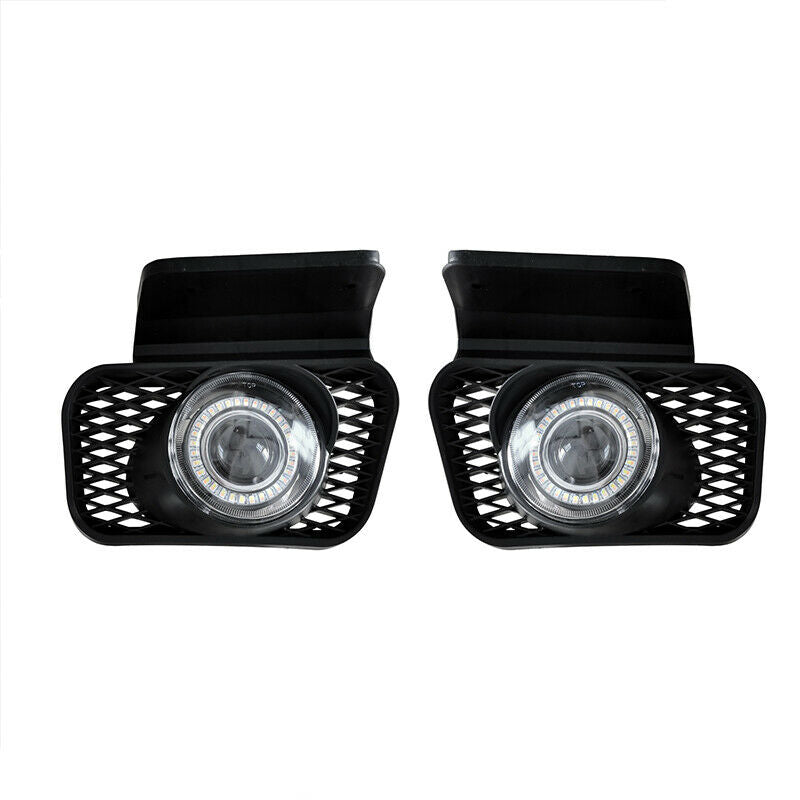 2003-2006 Chevrolet Silverado/Avalanche Prebuilt RGBW Color-Chasing LED Halo Headlights LED headlight kit AutoLEDTech Oracle Lighting Trendz Flow Series RGBHaloKits OneUpLighting Morimoto