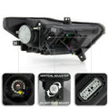 2015-2020 Ford Mustang RGBW Color-Chasing LED DRL Halo Prebuilt Headlights (Flow Series) LED headlight kit AutoLEDTech Oracle Lighting Trendz Flow Series RGBHaloKits OneUpLighting Morimoto