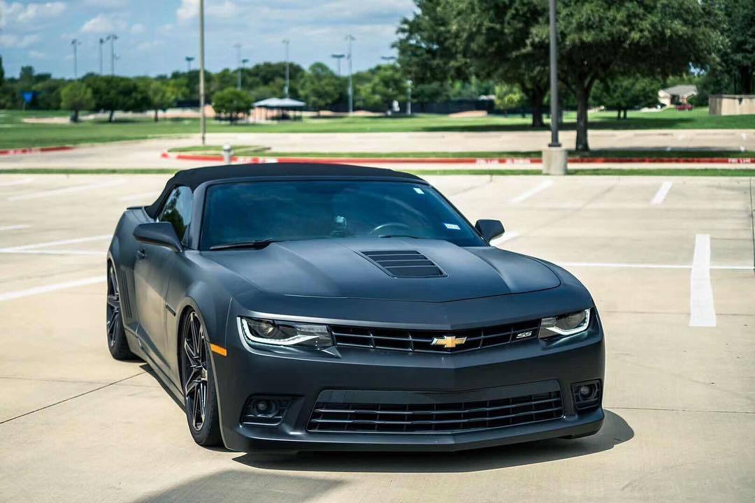 2014-2015 Chevrolet Camaro LED DRL Projector Headlights - 2016+