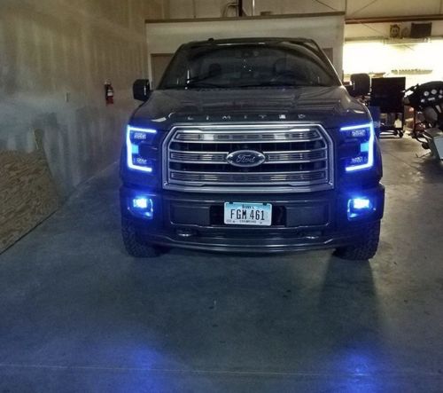 2015-2017 Ford F150 RGBW +A LED DRL Boards Kit LED headlight kit AutoLEDTech Oracle Lighting Trendz Flow Series RGBHaloKits OneUpLighting Morimoto