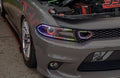 2015-2023 Dodge Charger RGBW Color Chasing LED Grill Snorkel Air Intake Halo Kit LED headlight kit AutoLEDTech Oracle Lighting Trendz Flow Series RGBHaloKits OneUpLighting Morimoto