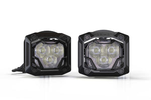 Universal Flush Mount 4Banger LED Fog Light Pods LED headlight kit AutoLEDTech Oracle Lighting Trendz Flow Series RGBHaloKits OneUpLighting Morimoto