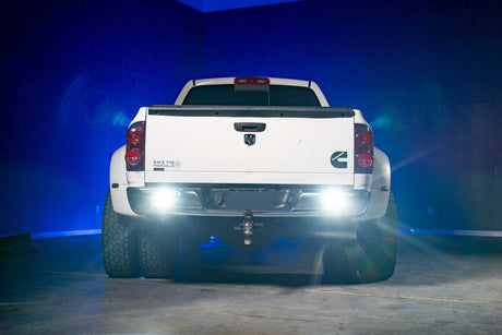 Universal Flush Mount 4Banger LED Fog Light Pods LED headlight kit AutoLEDTech Oracle Lighting Trendz Flow Series RGBHaloKits OneUpLighting Morimoto