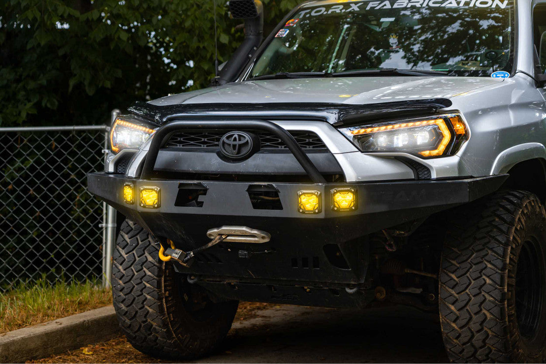 Universal Flush Mount 4Banger LED Fog Light Pods LED headlight kit AutoLEDTech Oracle Lighting Trendz Flow Series RGBHaloKits OneUpLighting Morimoto