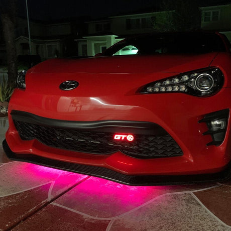 2012-2016 Toyota 86 GT86 RGB Flow Series LED Badge Emblem Logo LED headlight kit AutoLEDTech Oracle Lighting Trendz Flow Series RGBHaloKits OneUpLighting Morimoto